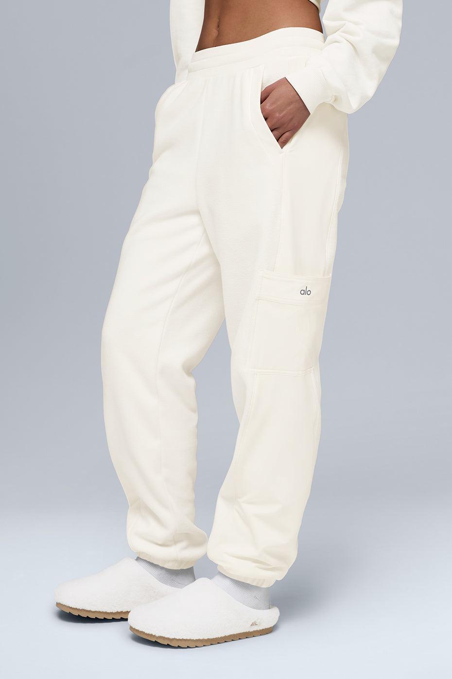 Polar Fleece Wintry Mix Pant - Ivory Product Image