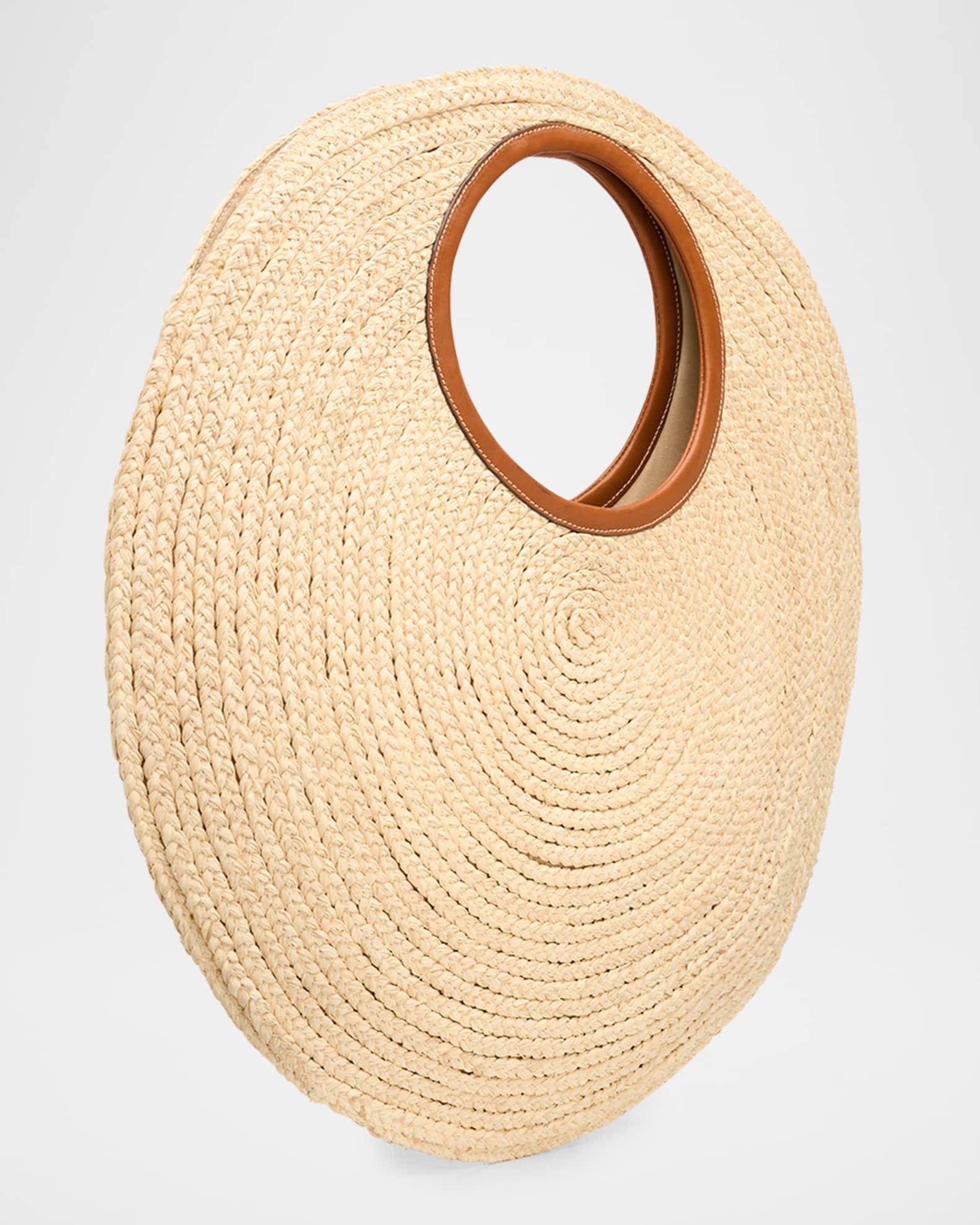 Amun Oversized Raffia Shoulder Bag Product Image