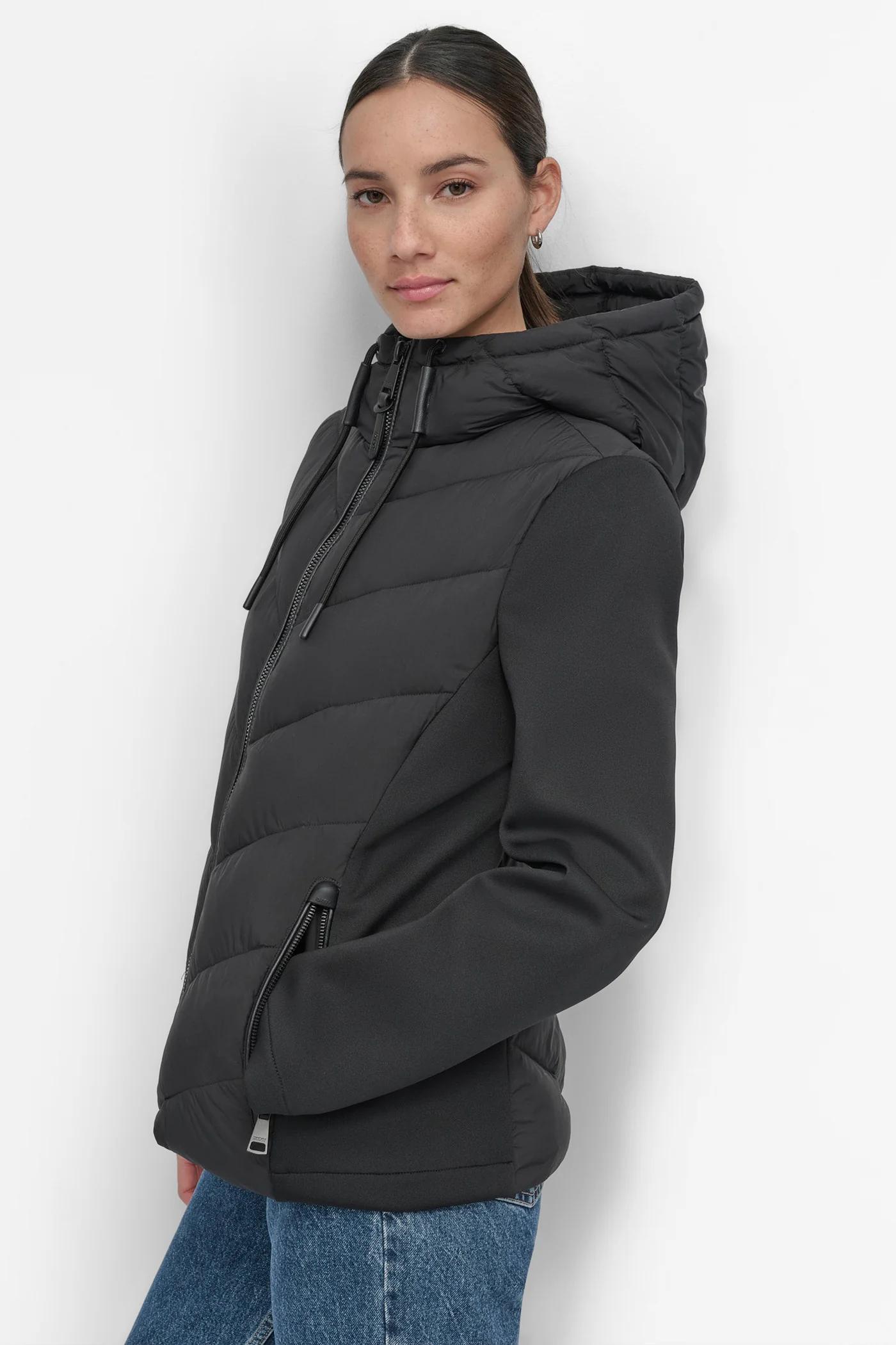 MIXED MEDIA LIGHT WEIGHT PUFFER Product Image