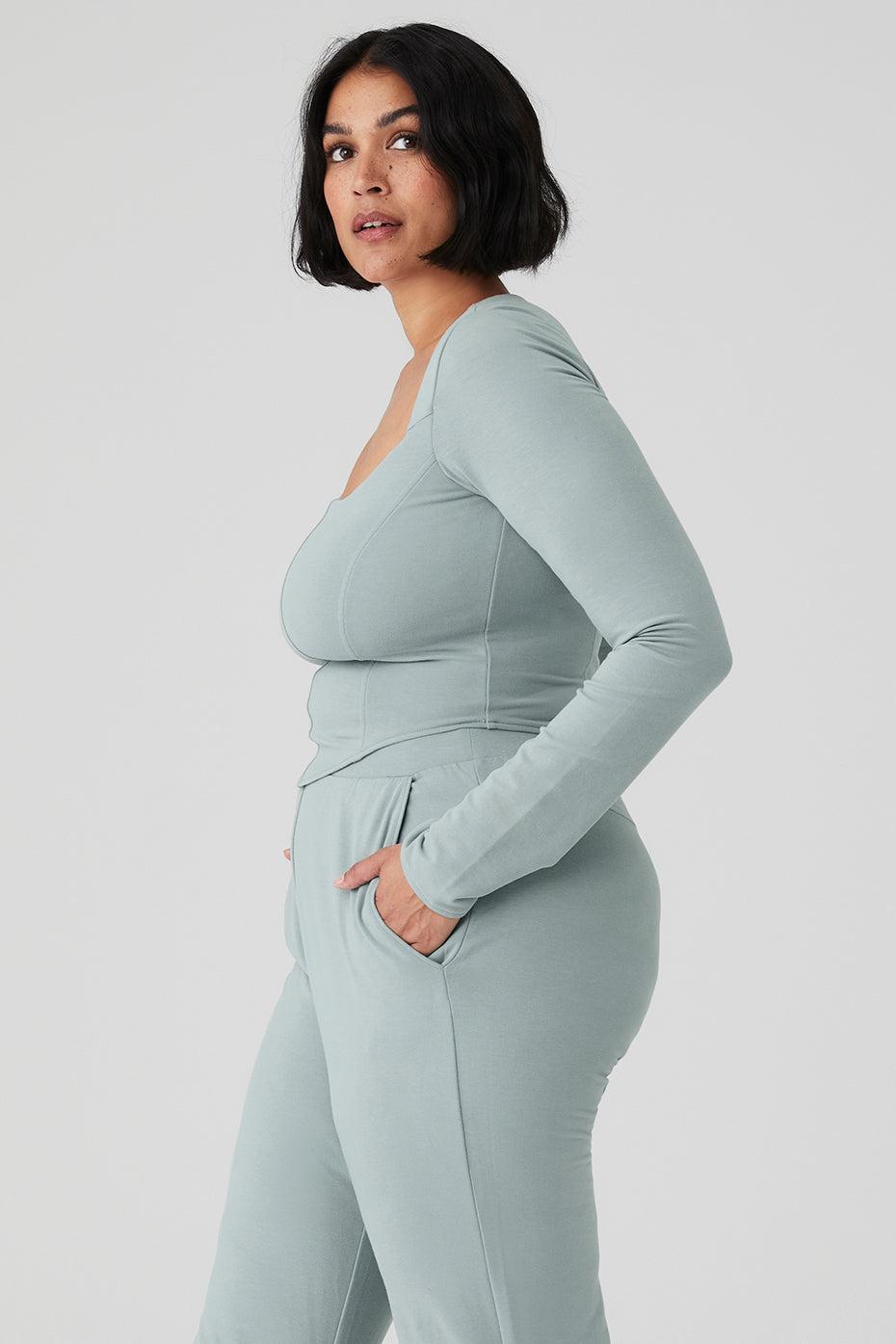 Soft Sculpt Long Sleeve - Cosmic Grey Product Image