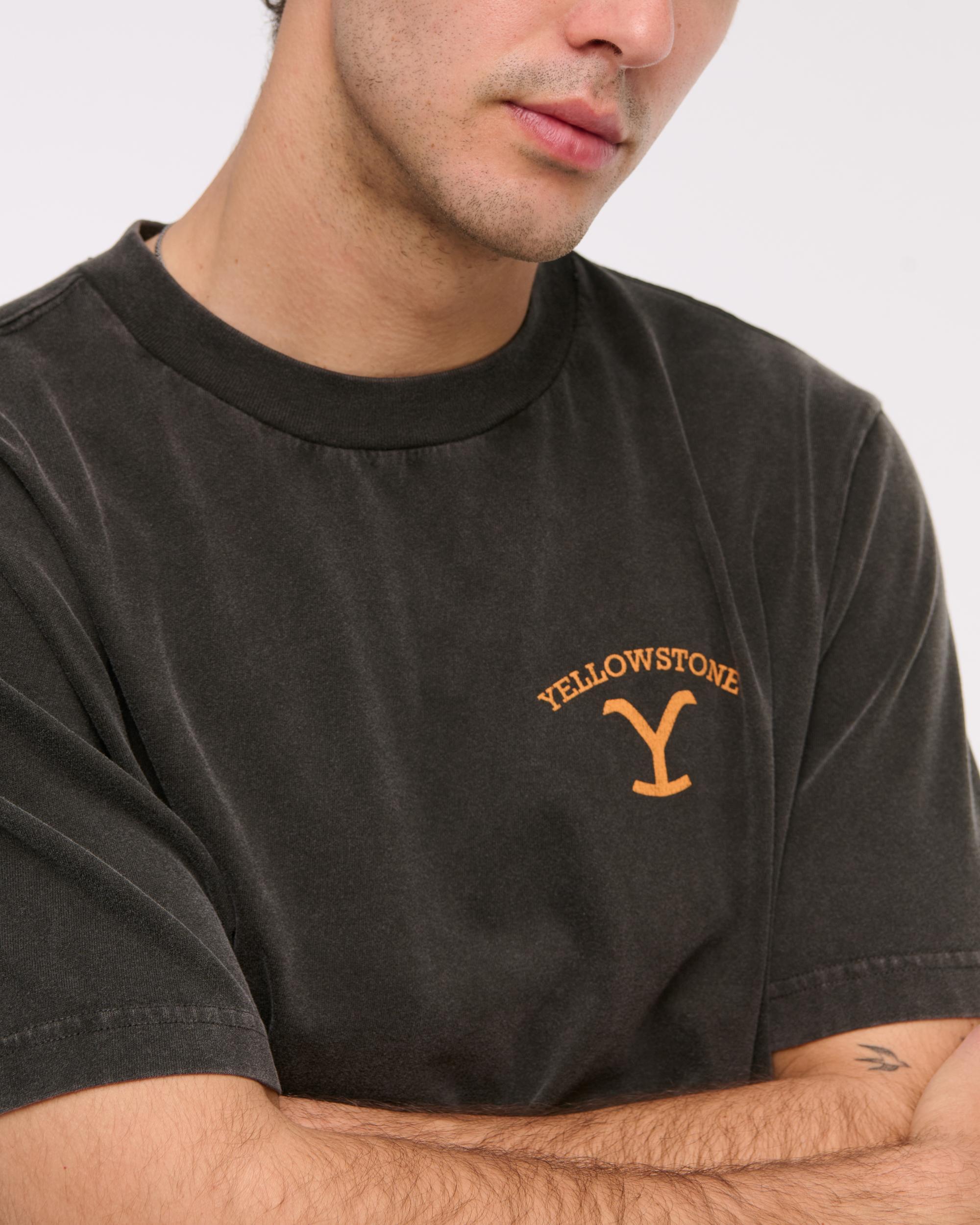 Yellowstone Vintage-Inspired Graphic Tee Product Image