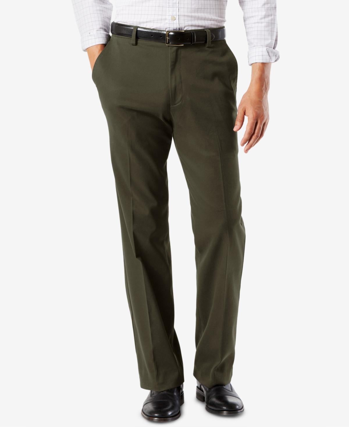 Men's Dockers® Stretch Easy Khaki Classic-Fit Flat-Front Pants, Size: 42 X 32, Dockers Blue Product Image
