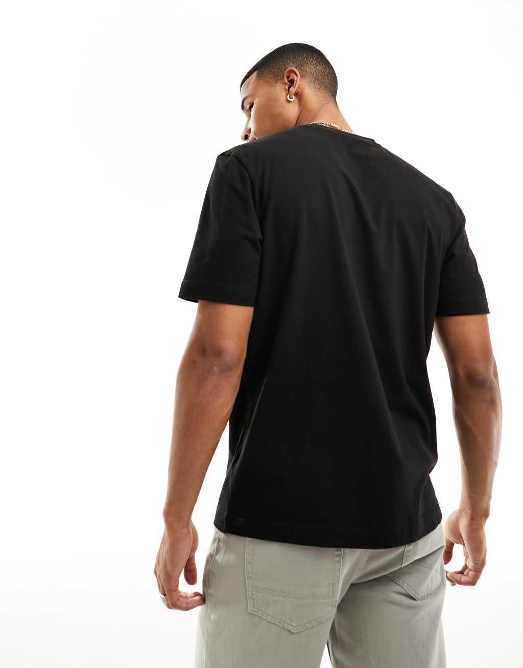 BOSS Orange Tchup t-shirt in black Product Image