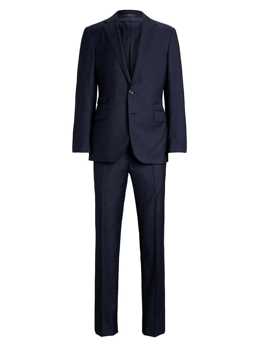 Mens Gregory Wool Single-Breasted Suit Product Image