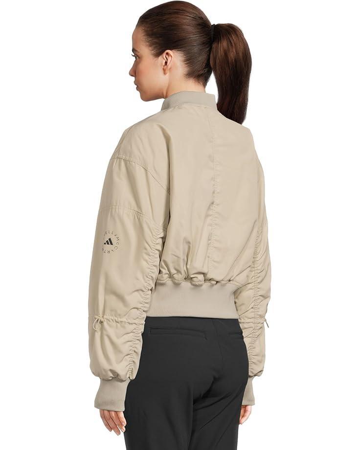 Women's adidas by Stella McCartney Woven Bomber Cropped JF6029 Product Image
