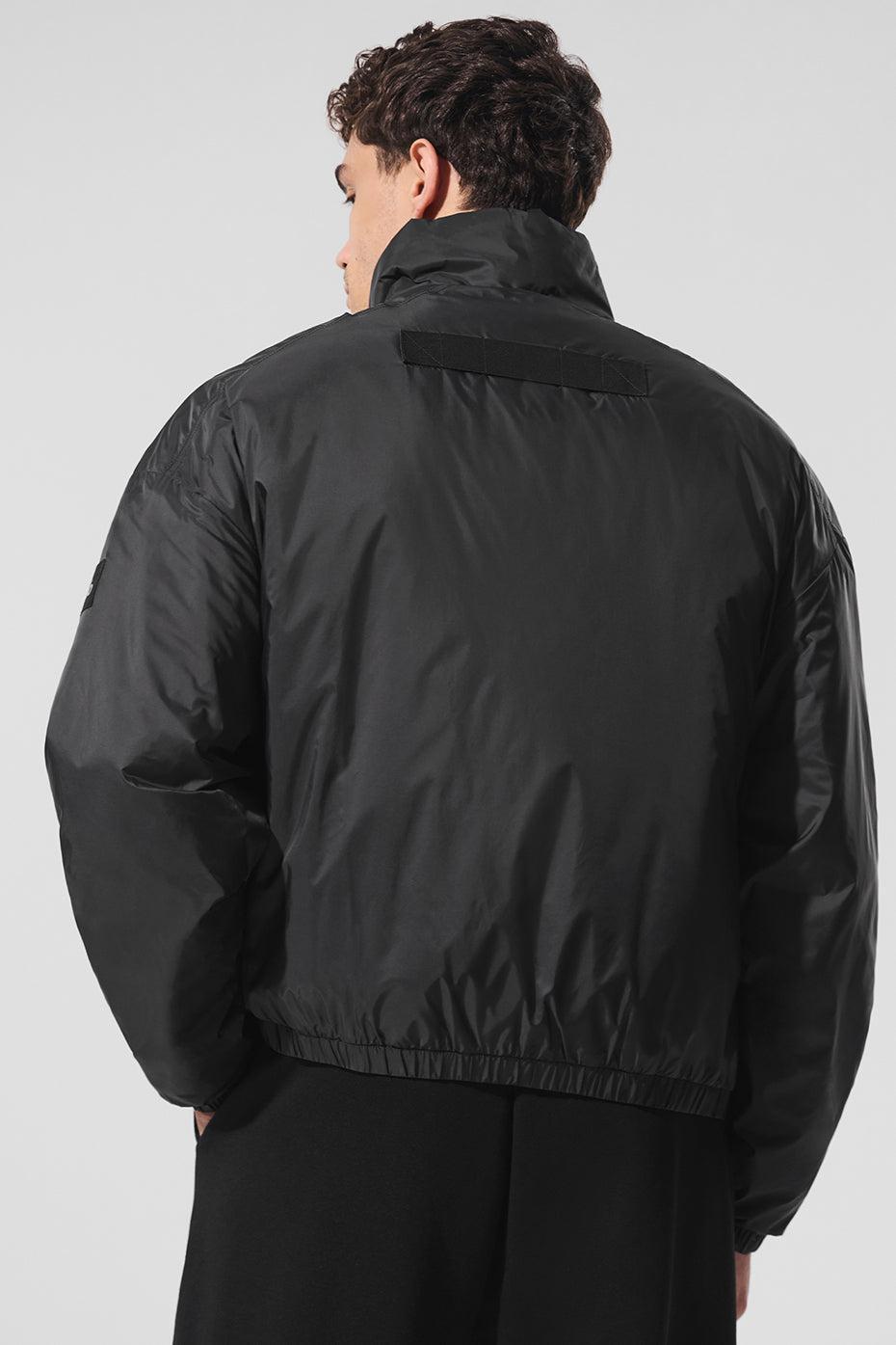 Latitude Light Weight 1/2 Zip Pullover Jacket - Black Product Image