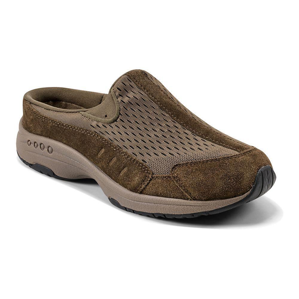 Easy Spirit Traveltime Women's Fashion Mules, Size: 5, Dark Green Olive Product Image