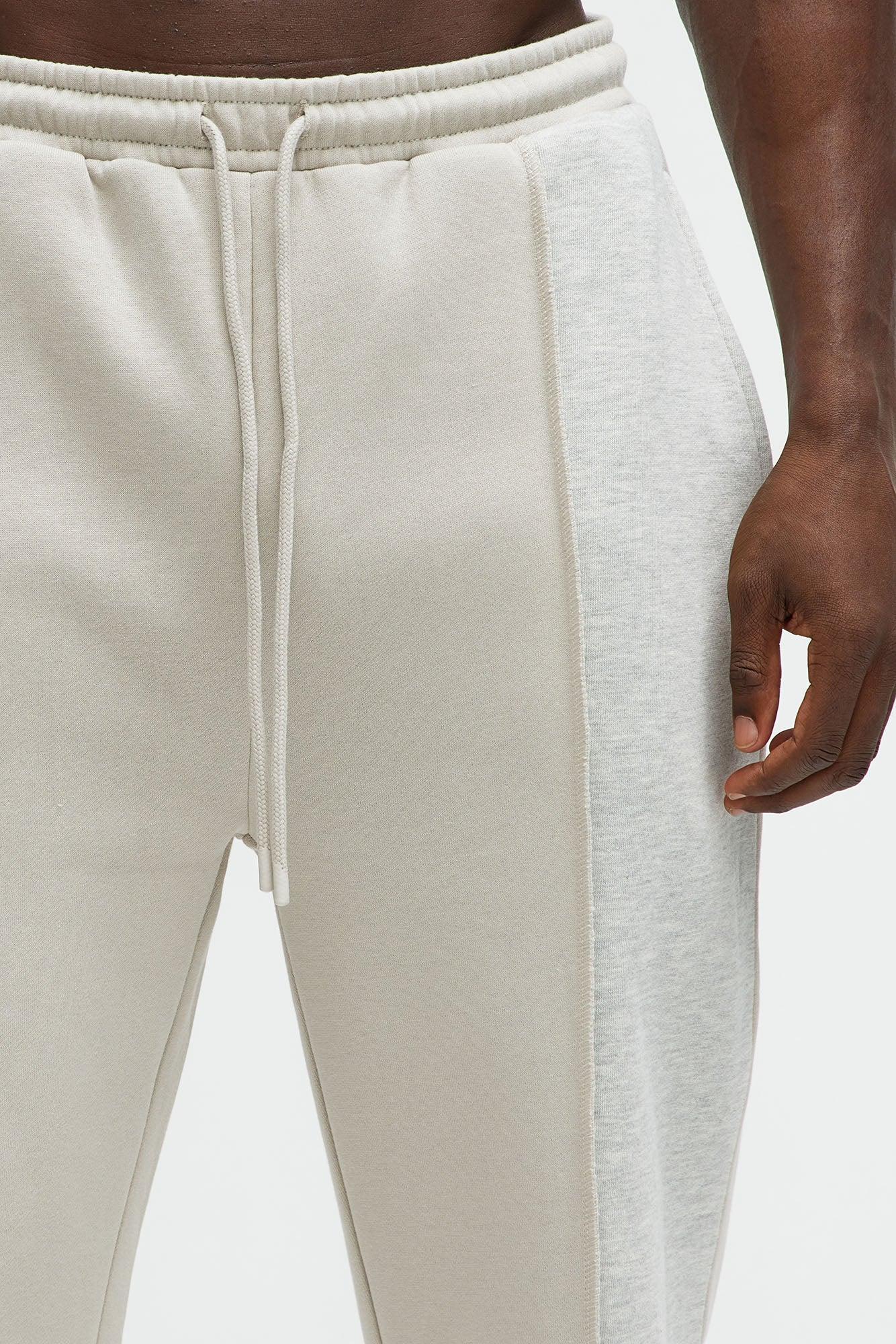 Block The Fear Sweatpants - Grey Product Image