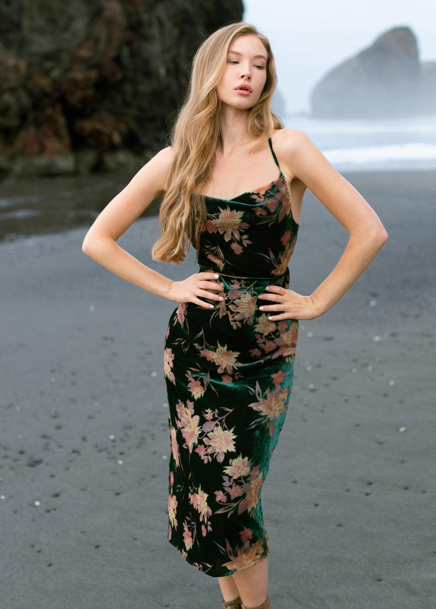 Amanda Dress in Peacock Female Product Image