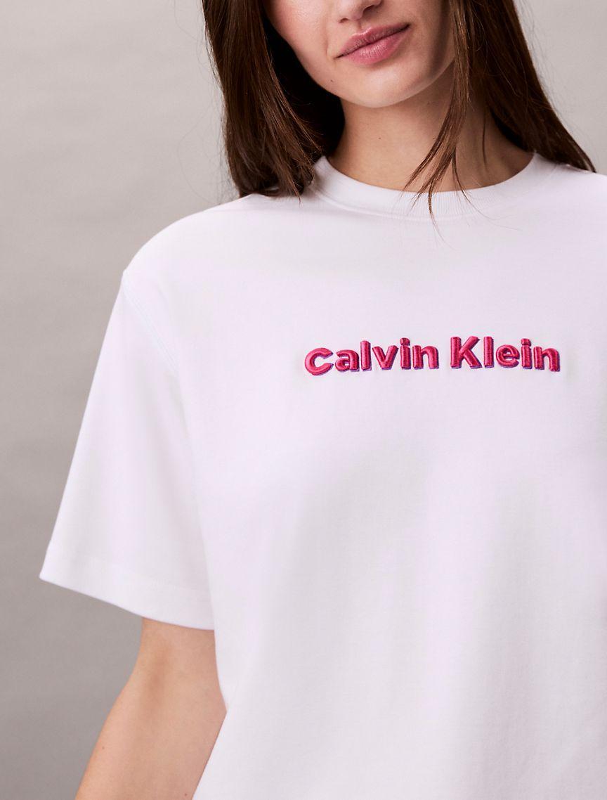 Embroidered Logo Graphic Classic T-Shirt Product Image