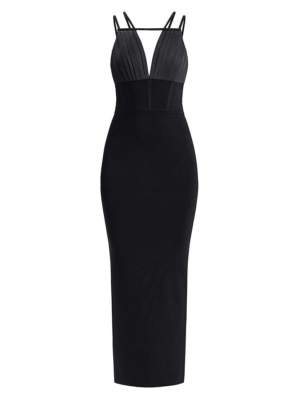 Womens Jocelyn Plunge Bandage Gown Product Image