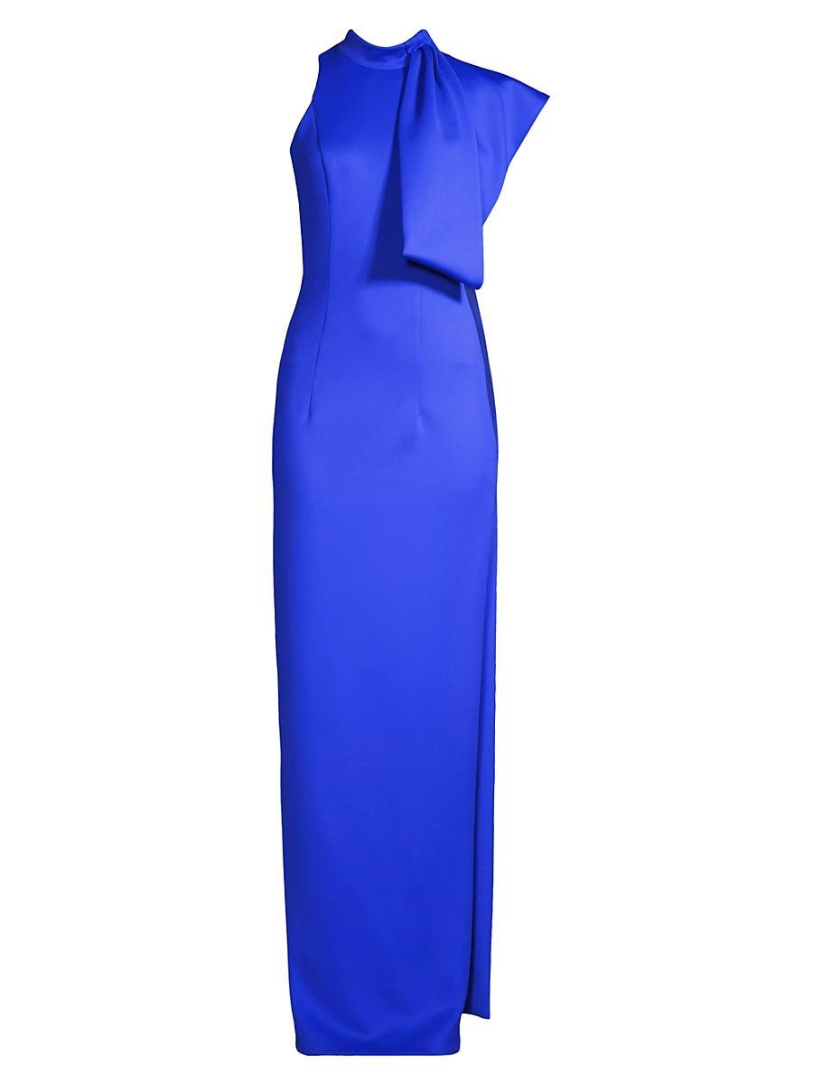 Womens Eve Amira Draped Bow Gown Product Image
