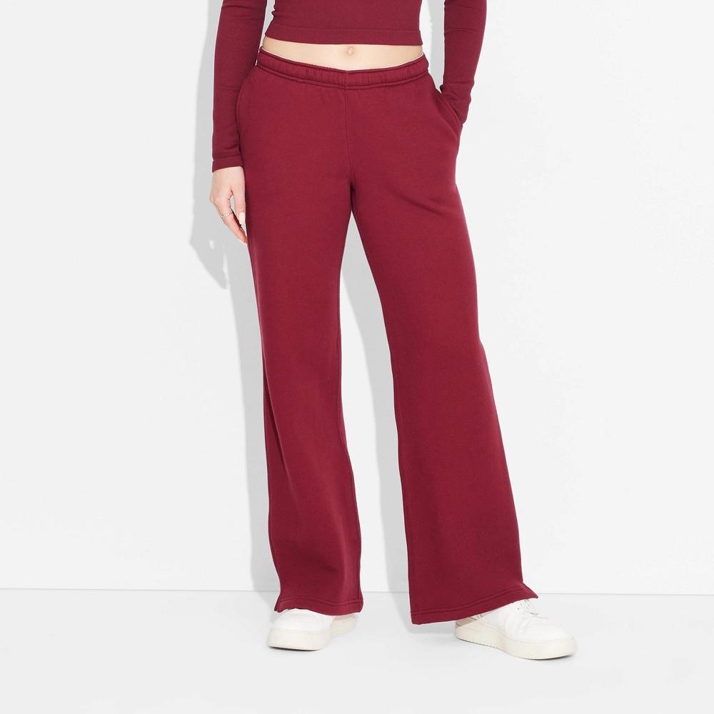 Women's High-Rise Straight Leg Sweatpants - Wild Fable™ Product Image