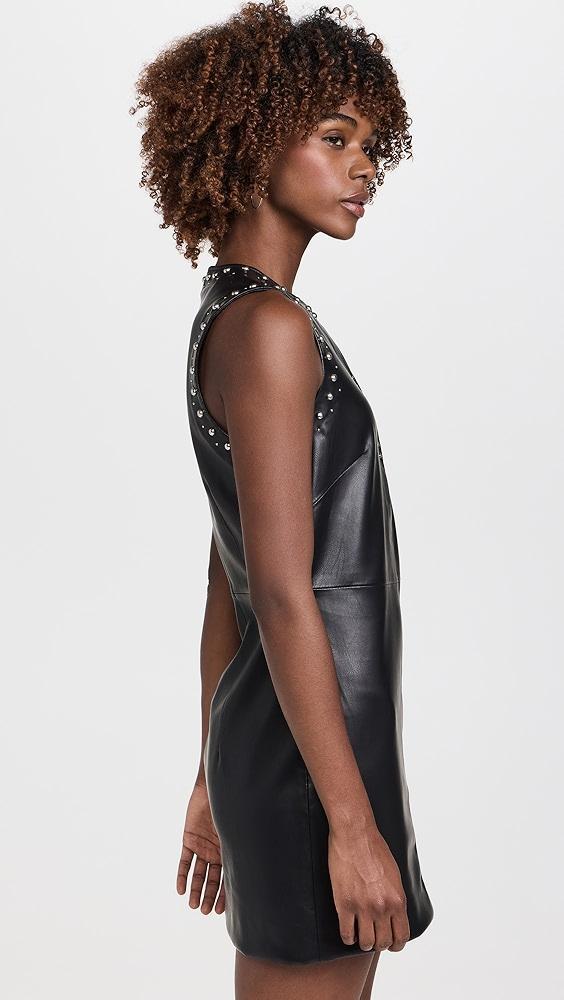 rag & bone Brigette Faux Leather Dress | Shopbop Product Image