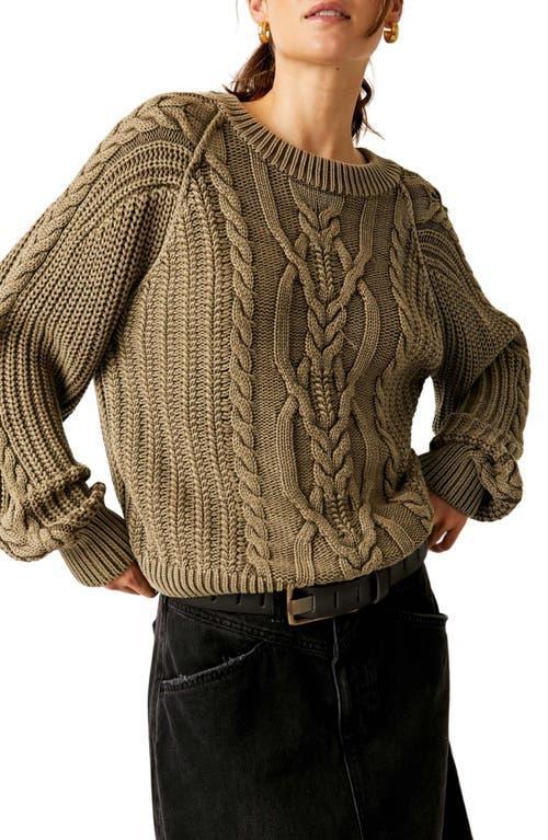 Free People Frankie Cable Sweater Product Image