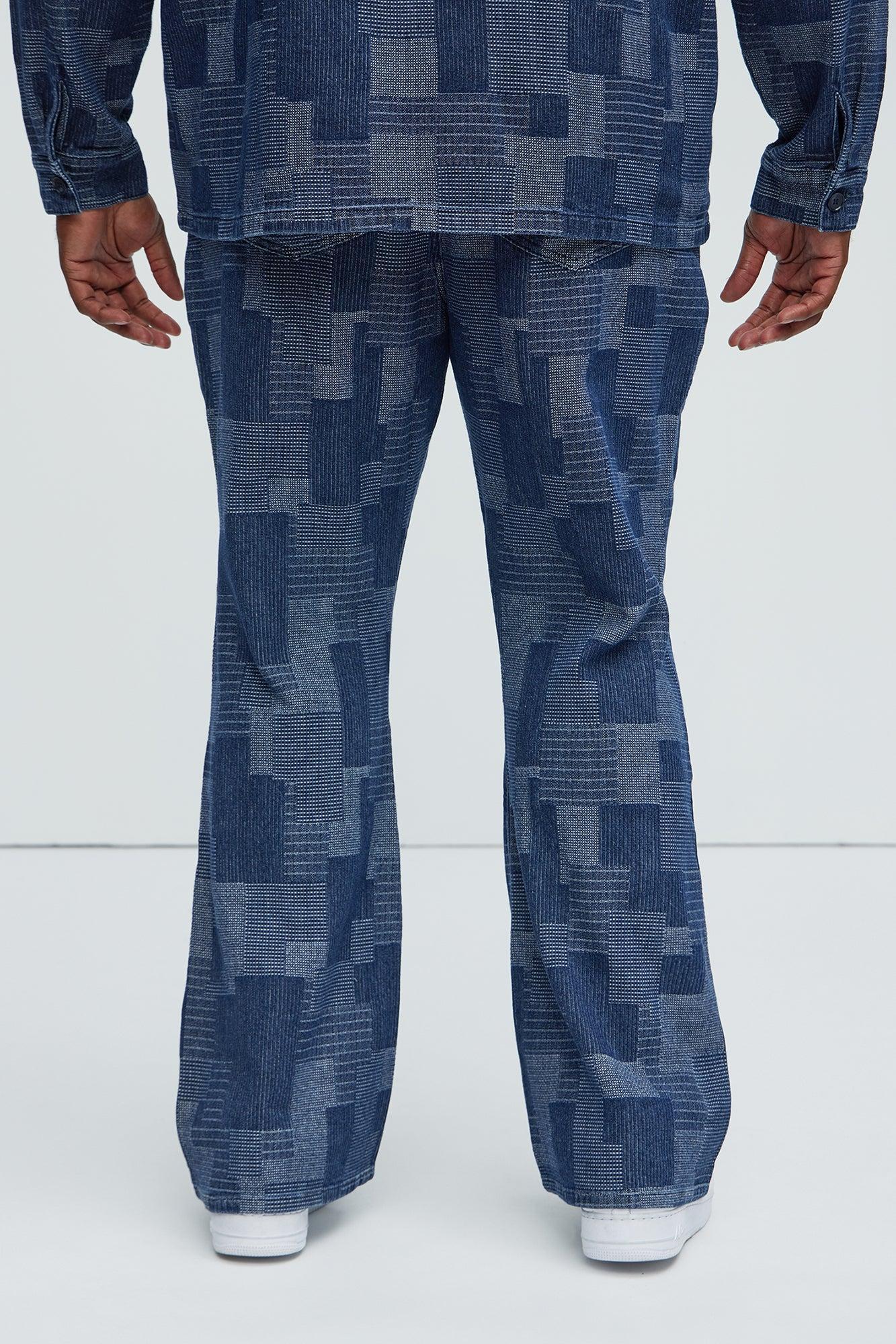 Stockton Stacked Slim Flare Jeans - Indigo Product Image