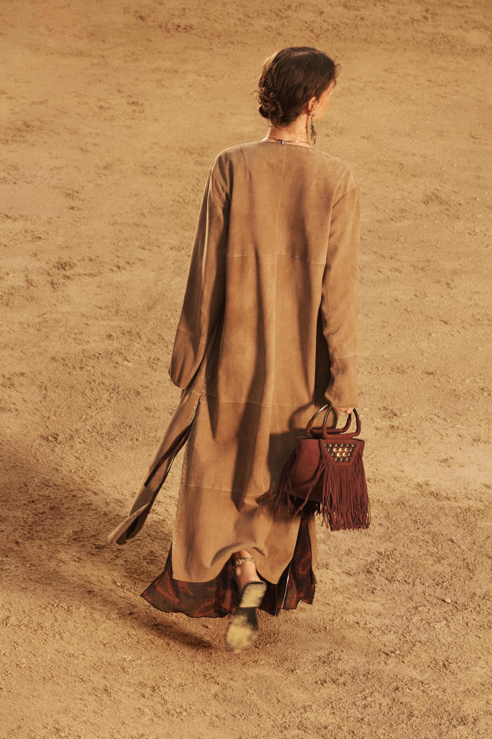LIMITED EDITION SUEDE FRINGE MINI CITY BAG Product Image