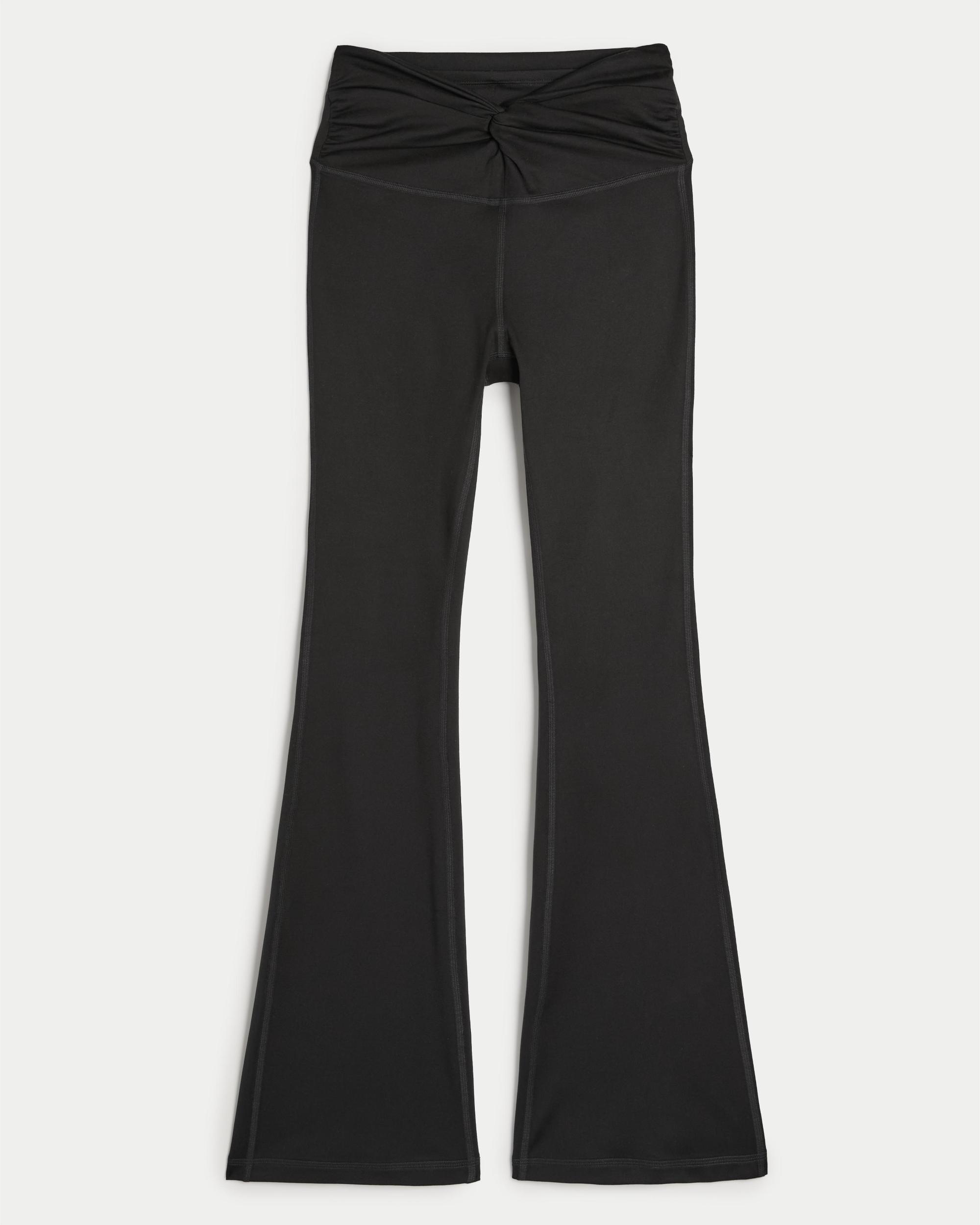 Gilly Hicks Active Recharge Twist-Front Flare Leggings Product Image