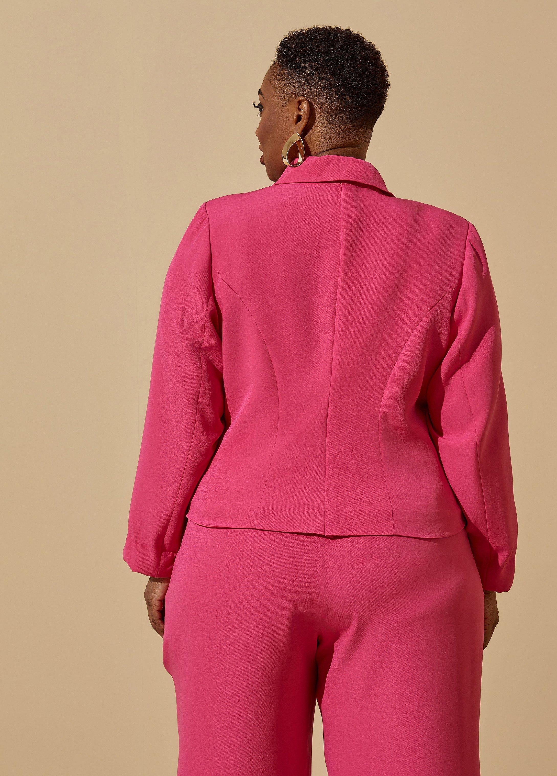 Double Breasted Cropped Blazer Product Image