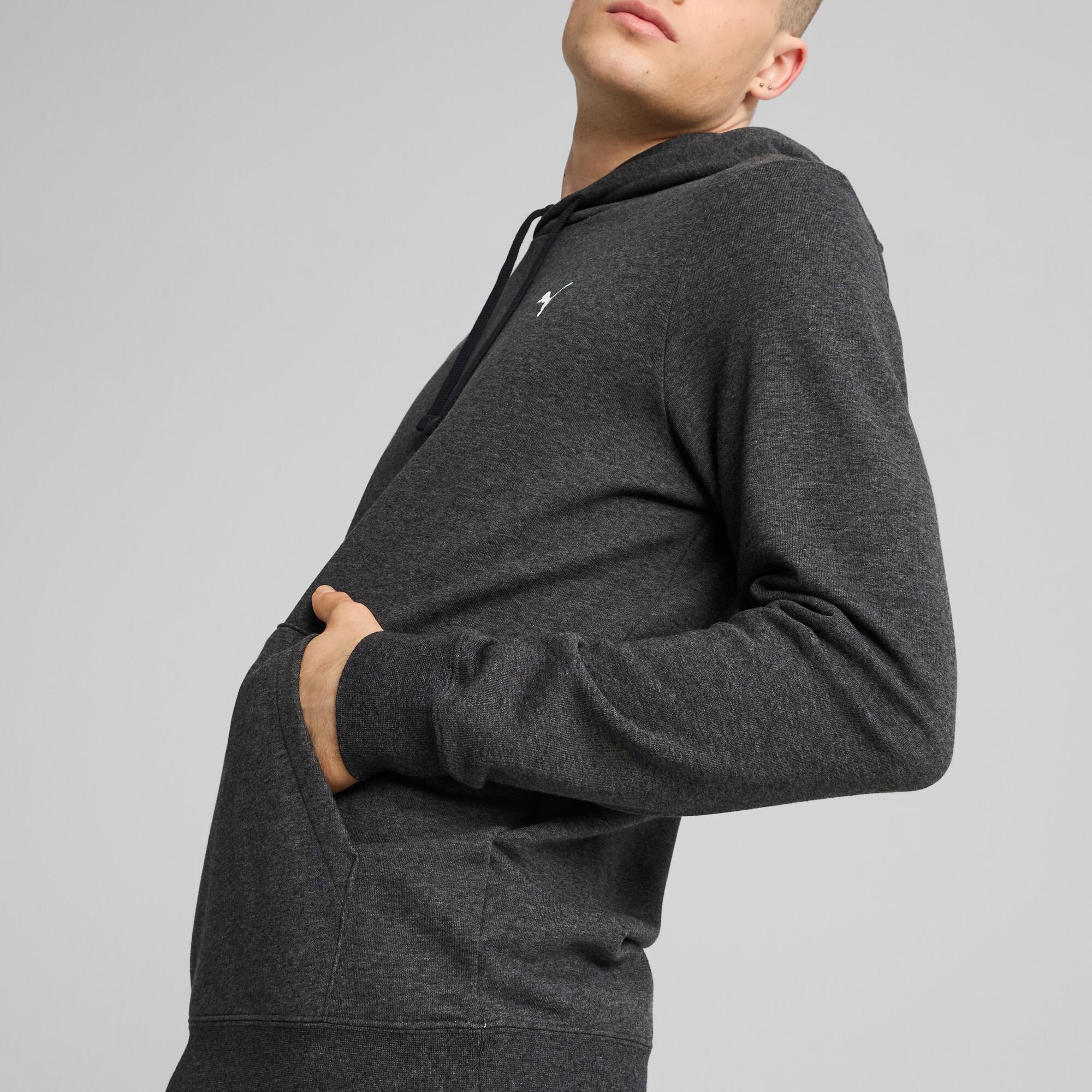 PUMA Essentials Men's Hoodie in Grey Product Image