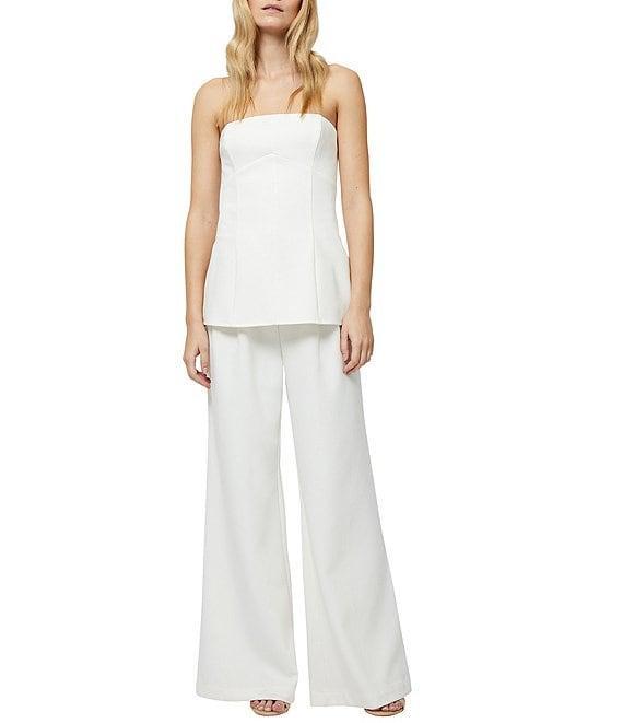 French Connection Coordinating Azra Twill Strapless Top Product Image
