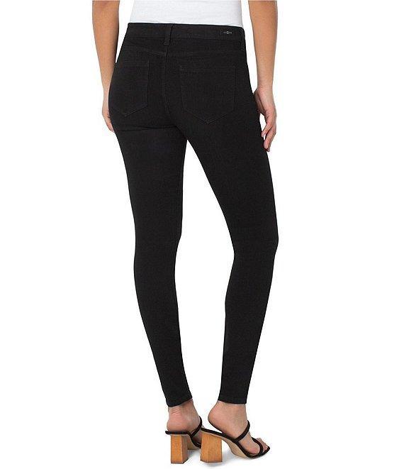 Liverpool Los Angeles Petite Size Stretch Denim Abby Mid-Rise Ankle Skinny Jeans Product Image