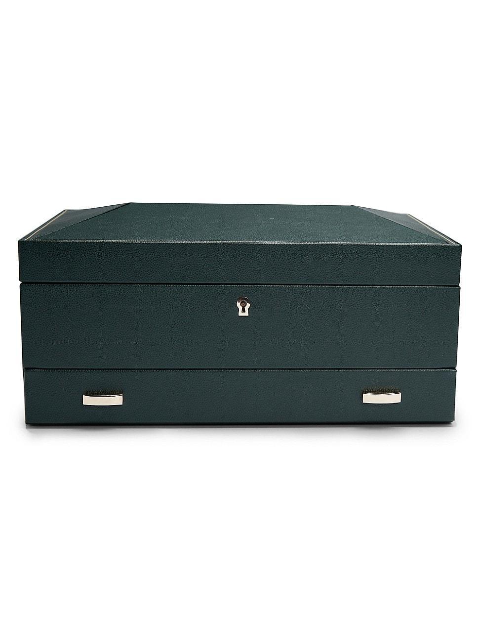 British Racing 10-Piece Watch Box with Drawer Product Image