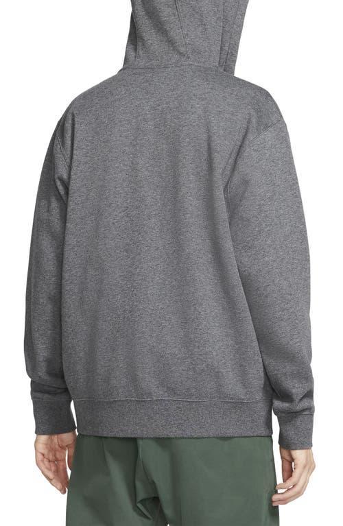 Mens Nike Sportswear Club Fleece Full-Zip Hoodie Black Navy White Product Image