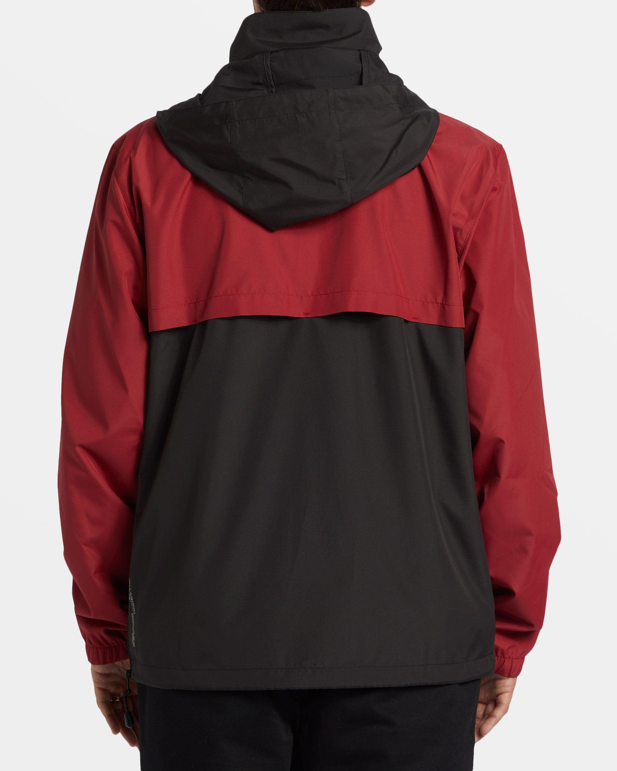 Spec 73 Windswell Half-Zip Windbreaker - Dusty Red Male Product Image