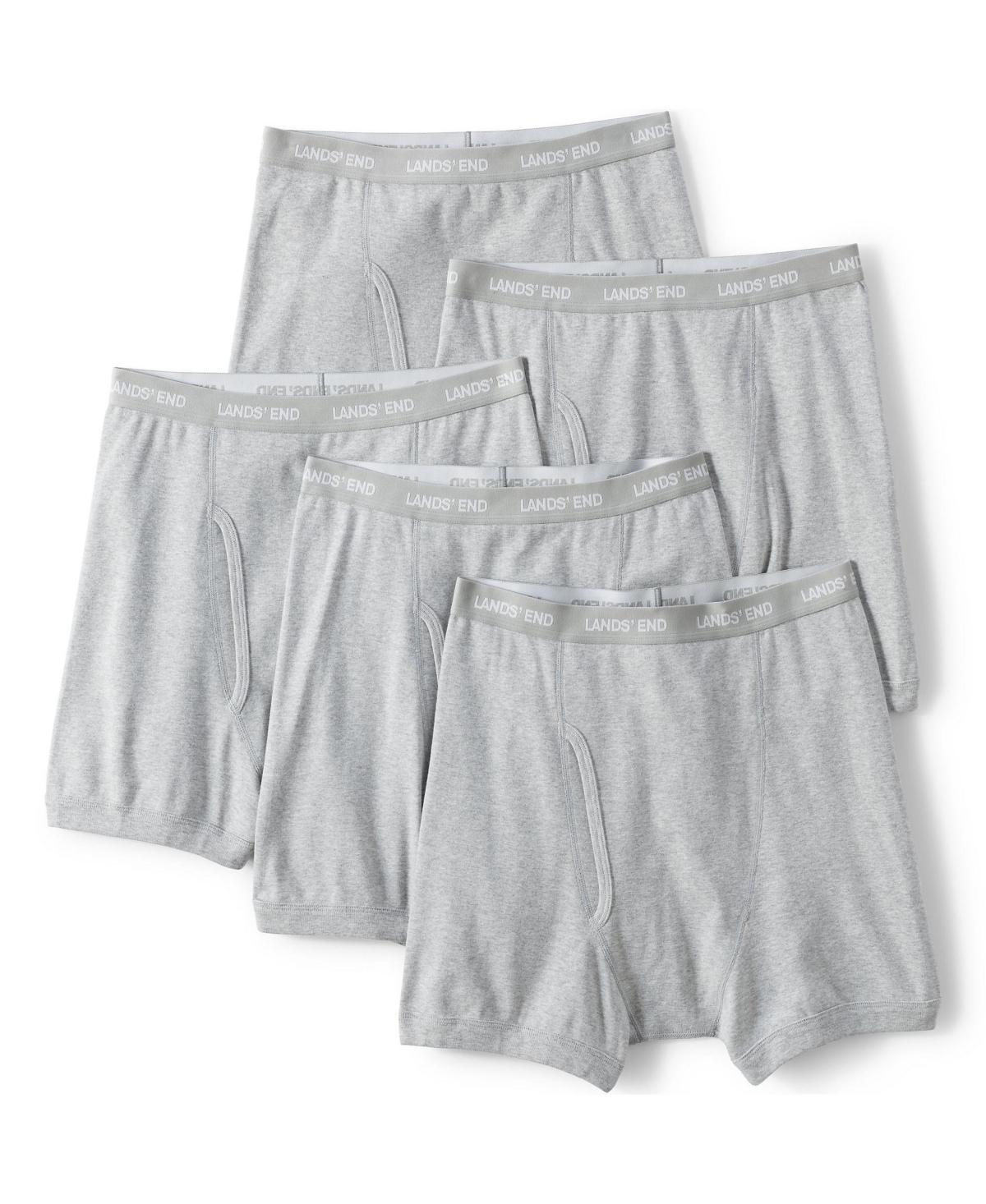 Lands End Mens Knit Boxer 5 Pack Product Image
