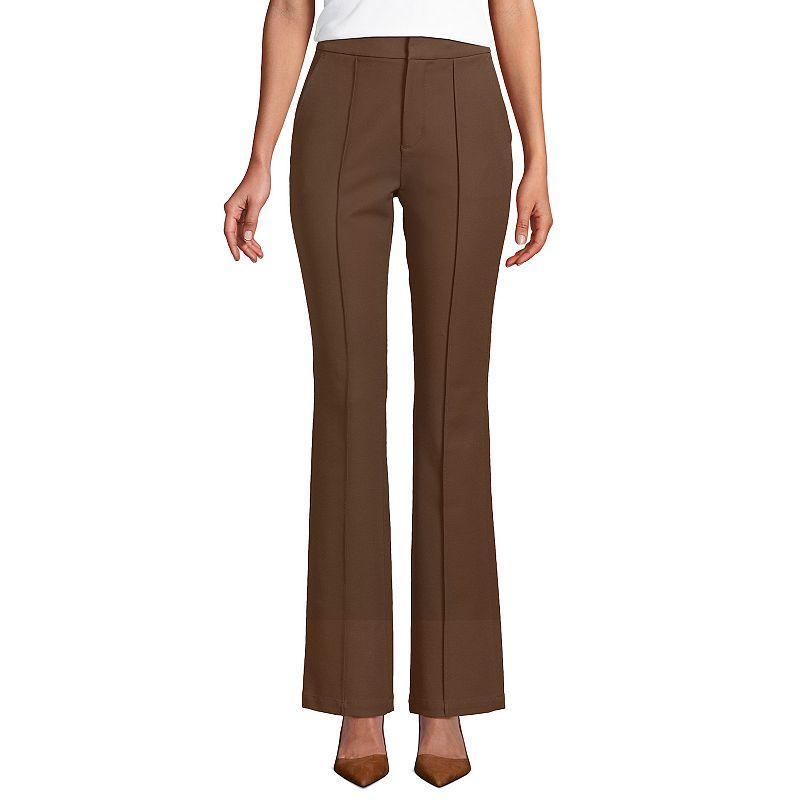 Women's Lands' End High-Rise Stretchy Bootcut Pants, Size: 6, Deep  Blue Product Image