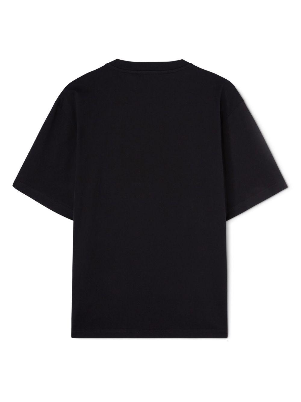 printed cotton T-shirt Product Image