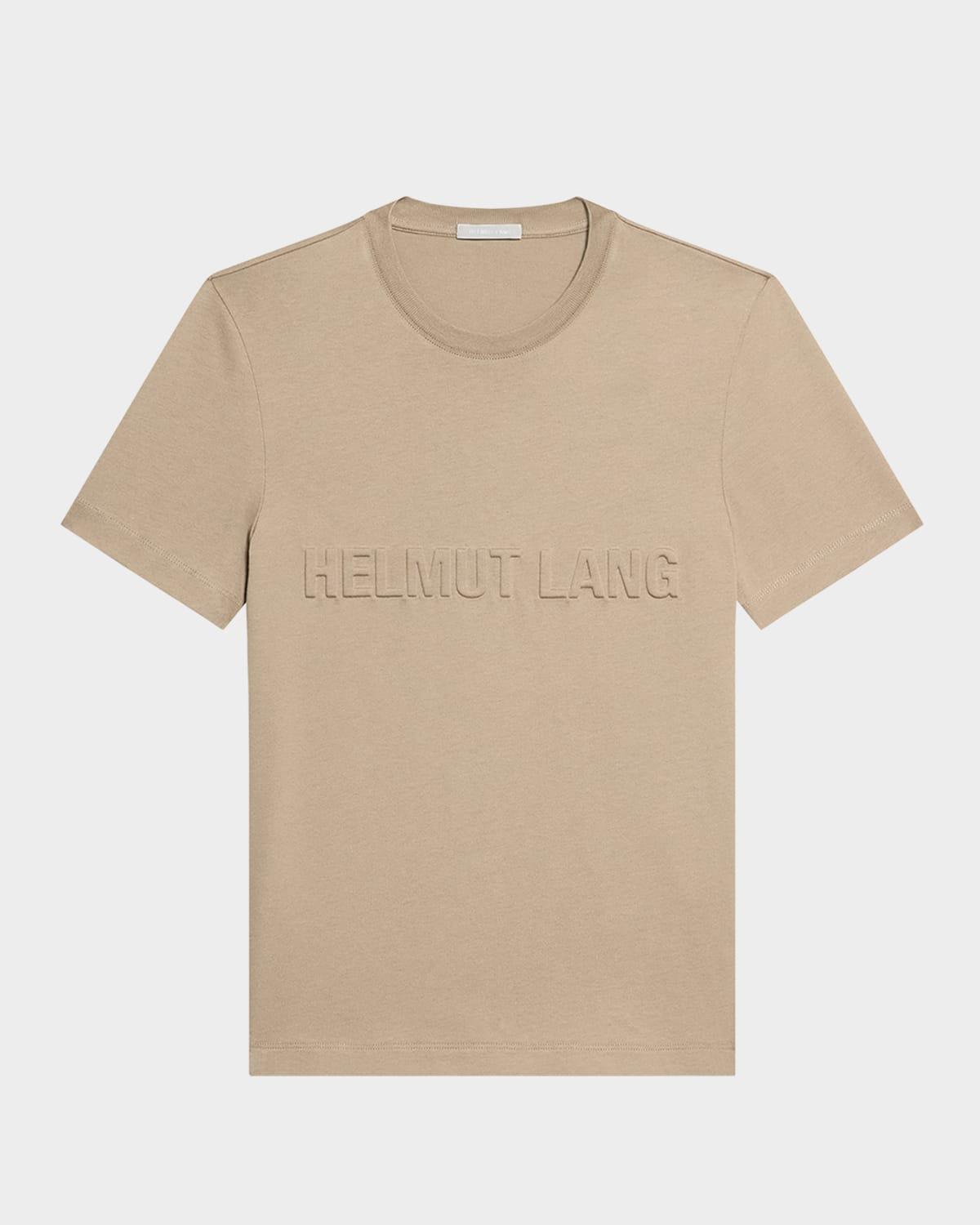 Mens Embossed Cotton T-Shirt Product Image