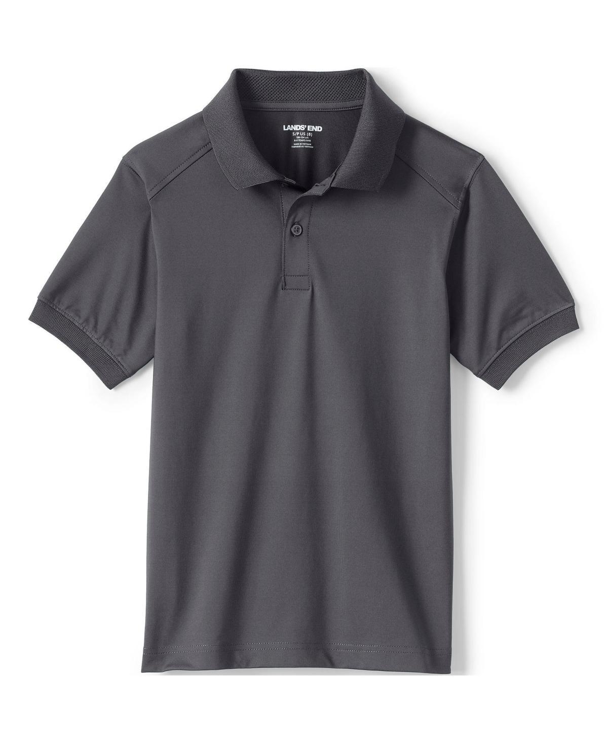 Lands' End School Uniform  Kids Short Sleeve Rapid Dry Polo Shirt in Cobalt at Nordstrom, Size Xx-Small Product Image