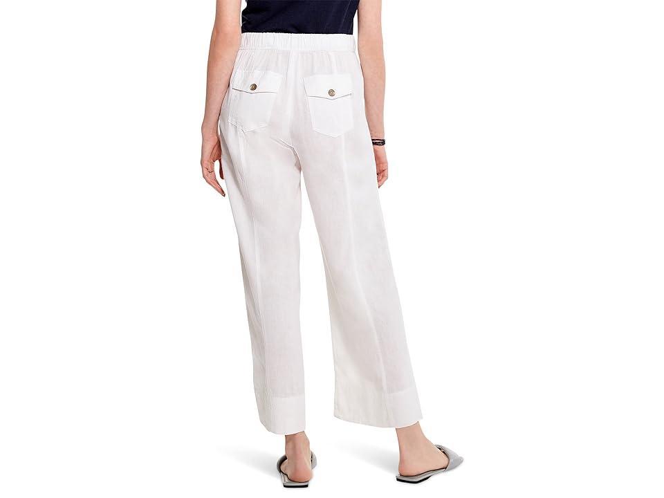 NIC+ZOE Rumba Park Wide Leg Ankle Pants (Paper ) Women's Clothing Product Image