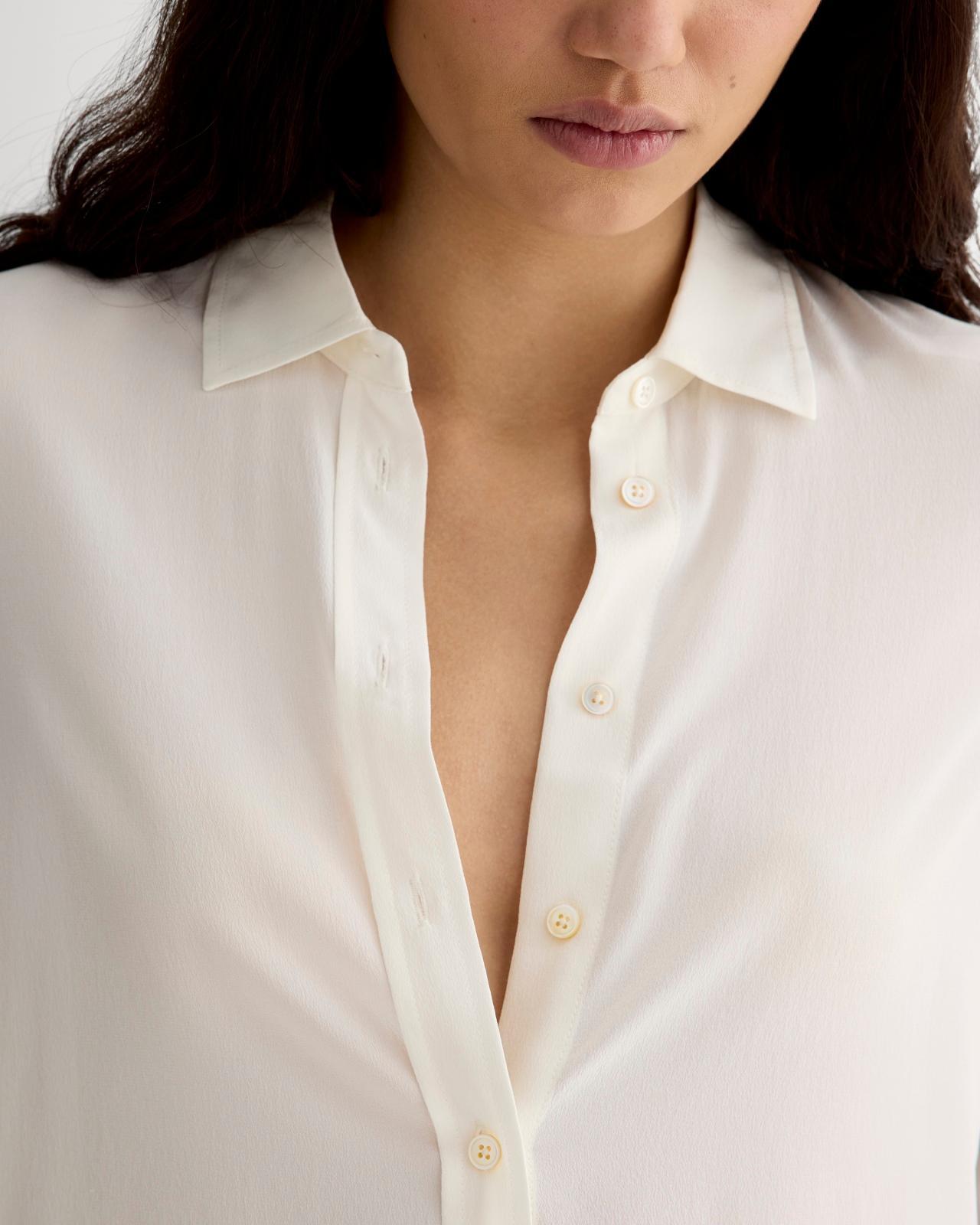 The Must-Have Shirt in Washable Silk Product Image