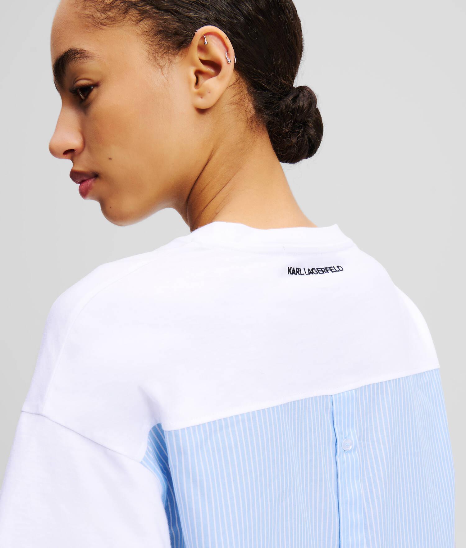 IKON FABRIC MIX T-SHIRT Product Image