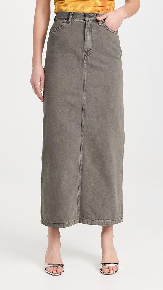 Acne Studios Denim Maxi Skirt | Shopbop Product Image