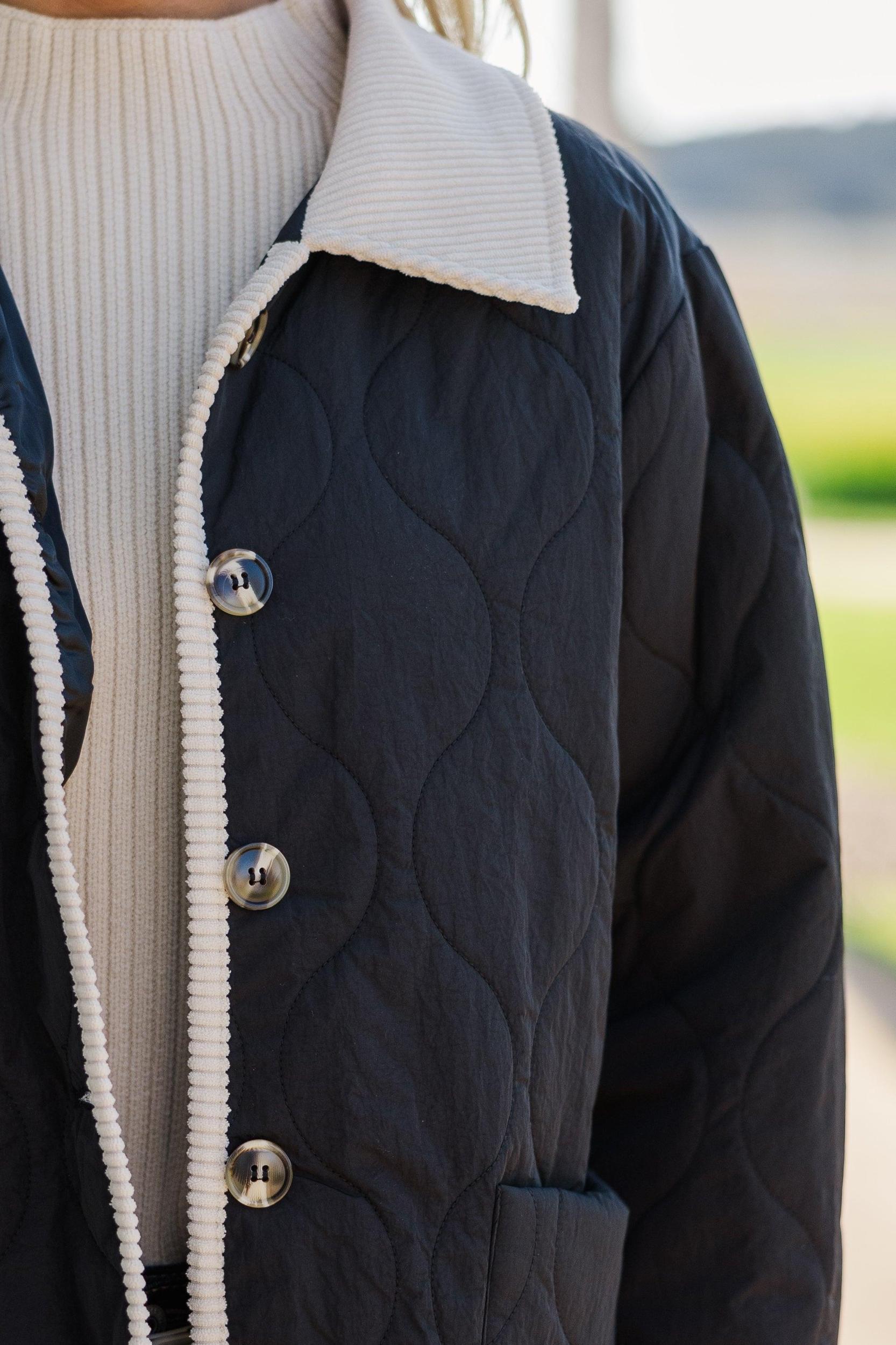 Heard It All Black Jacket Female Product Image