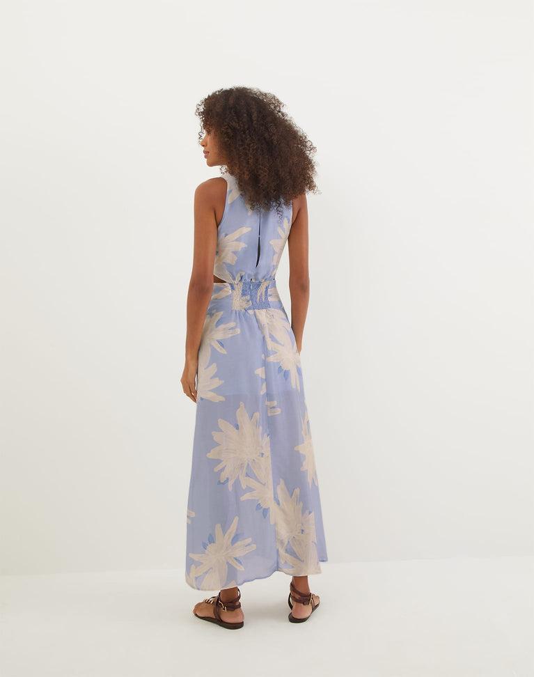 Nadi Long Dress - Maliblue Product Image