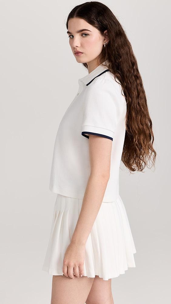 The Upside Bounce Birdie Crop Polo | Shopbop Product Image