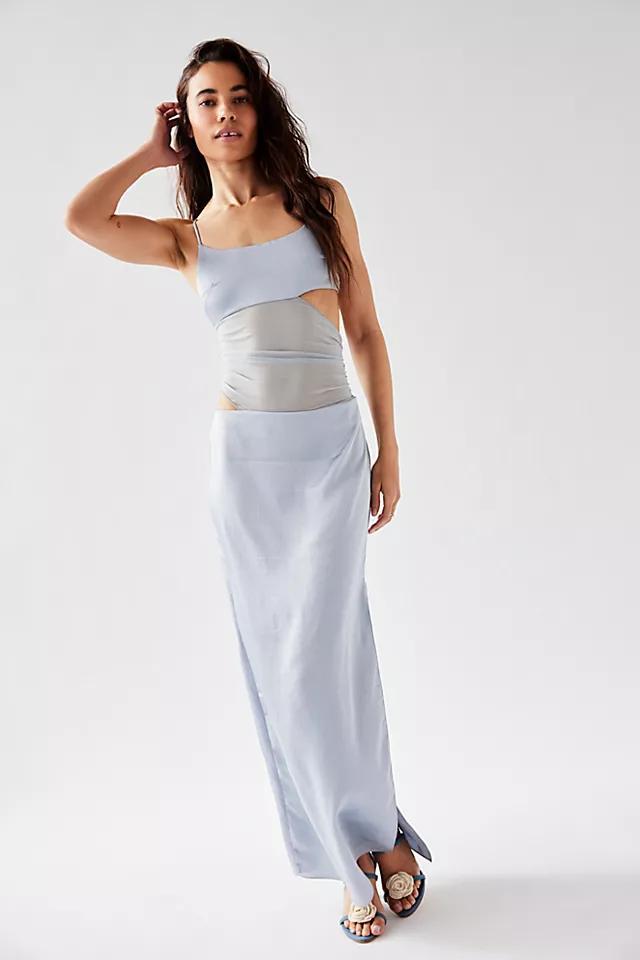 Mari Lou Asymetrical Maxi Dress Product Image
