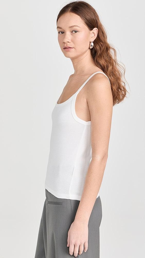 St. Agni Cotton Asymmetrical Tank | Shopbop Product Image