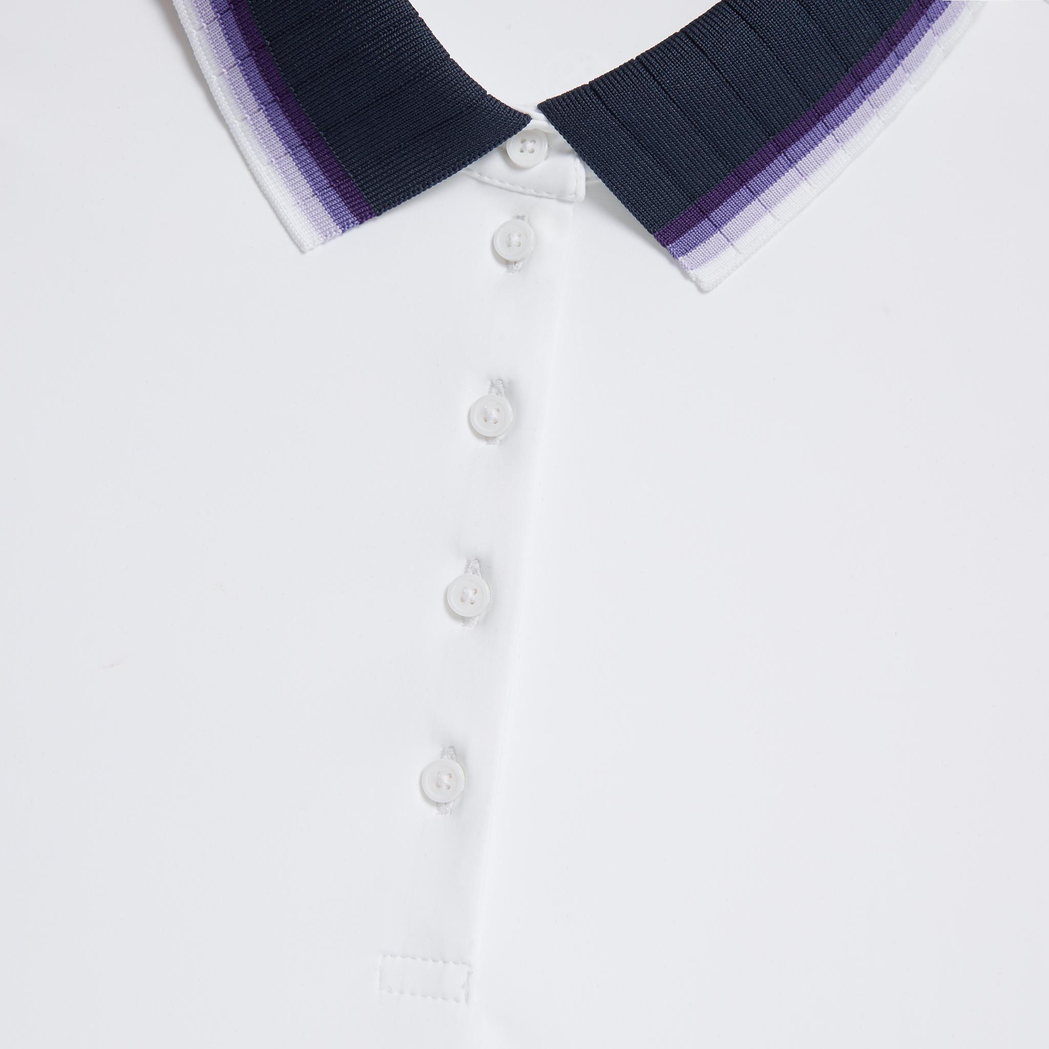 CONTRAST SILKY TECH NYLON POLO Product Image