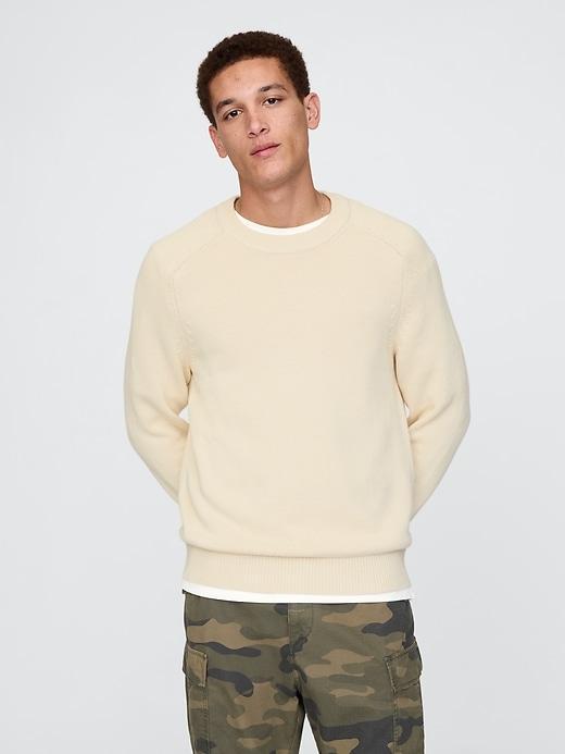 Raglan Crewneck Sweater Product Image