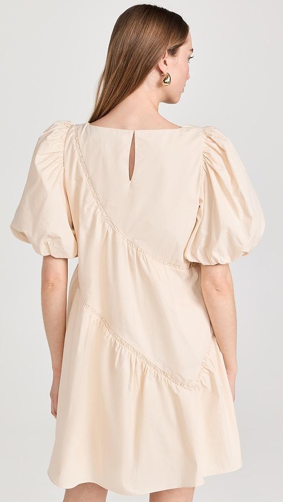 English Factory Asymmetric Poplin Tiered Dress | Shopbop Product Image