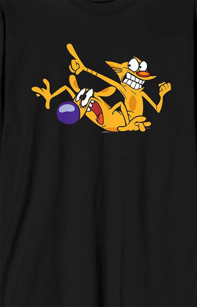Men's CatDog Long sleeve T-Shirt Product Image