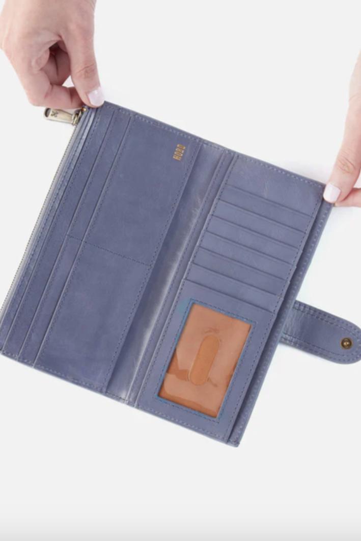 Dunn Sky Blue Continental Wallet Product Image