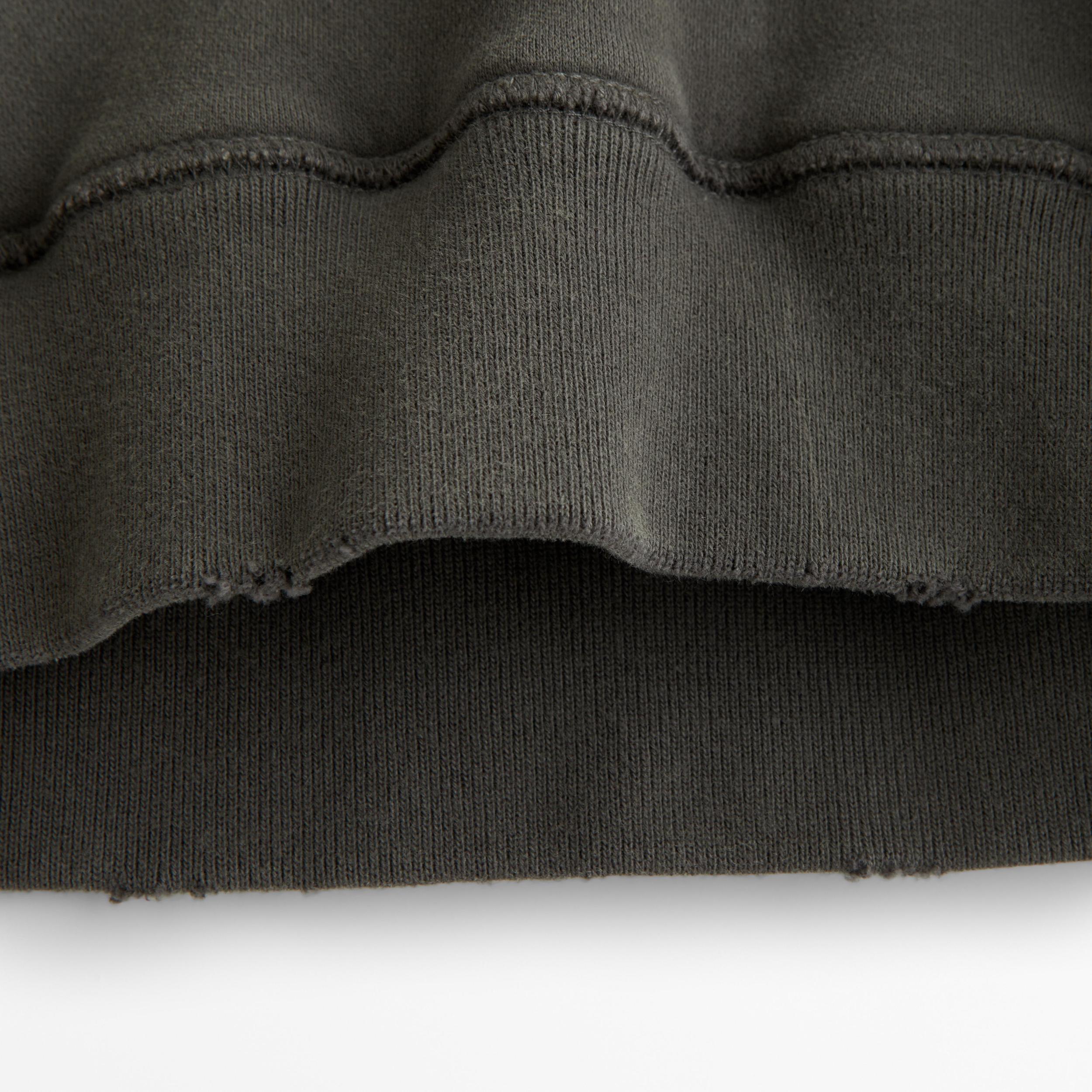 Essential Cropped Popover Hoodie Product Image