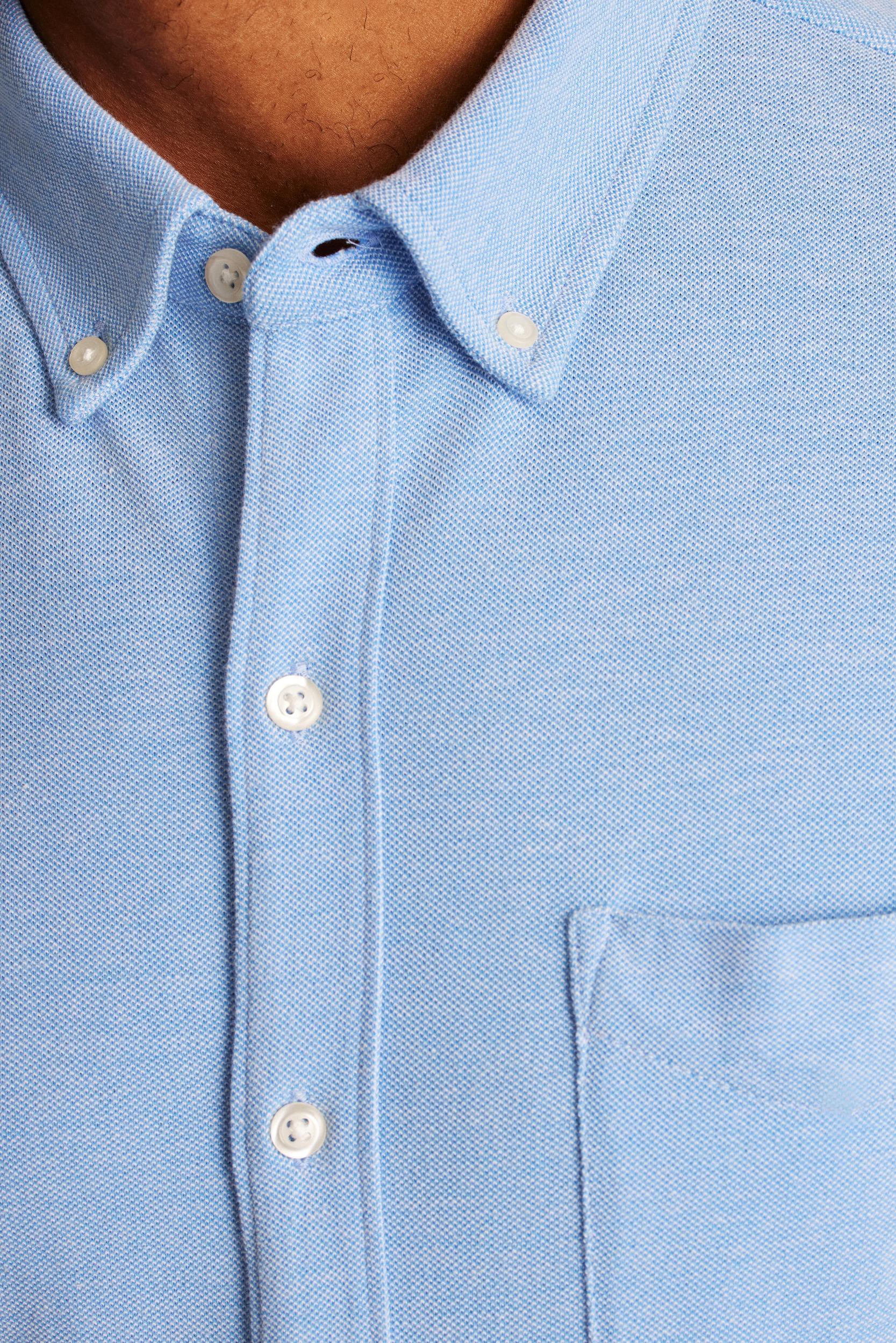 Knit Oxford Shirt Product Image